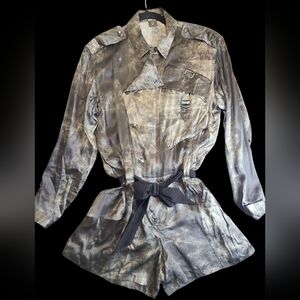 Barbara Bui 2011 100% Silk Romper Size 38 (US 8)